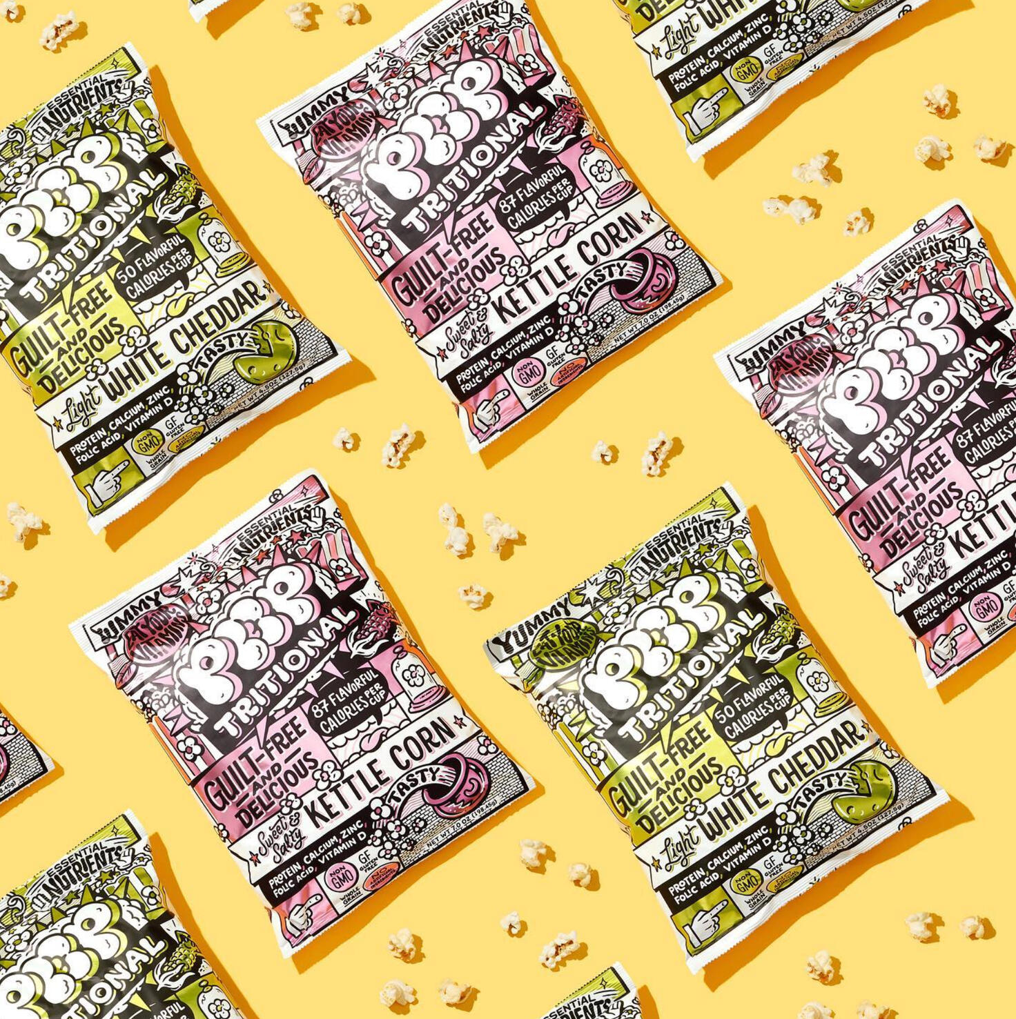 Client: Poptritional Retail Packaging & Website